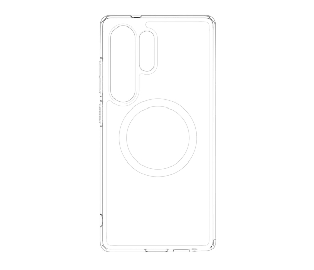 SPIGEN Ultra Hybrid Mag Magsafe do Samsung Galaxy S25 Ultra Clear W ACS08956 - 1313145 - zdjęcie 3